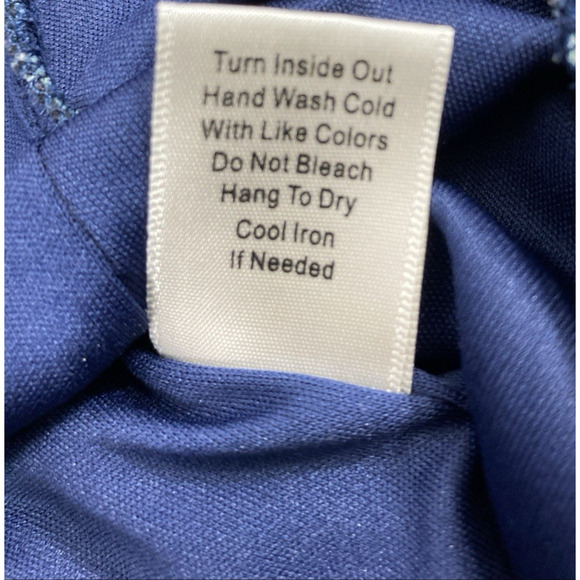 Blu Pepper Jumpsuit Womens‎ Large Navy Blue Wide Leg 1 Pc Romper Summer Beach - Picture 6 of 11